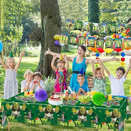 Miniatura 5 de 83 piezas de suministros para fiesta de cumpleaños de monstruos, decoraciones de fiesta temática de película para niños y niñas, el día de San