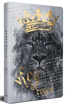 Biblia RVR60 letra grande tama o manual, tapa dura Le n Rey de Reyes / Spanish B ible RVR60 Handy Size Large Print Hardcover Lion King of Kings