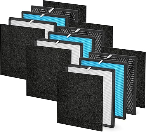 3 juegos Juego de filtros de repuesto Pro de 10 L compatibles con filtros purificadores de aire Okaysou y Aiibot-A300, filtro Airmax de 5 etapas Pro