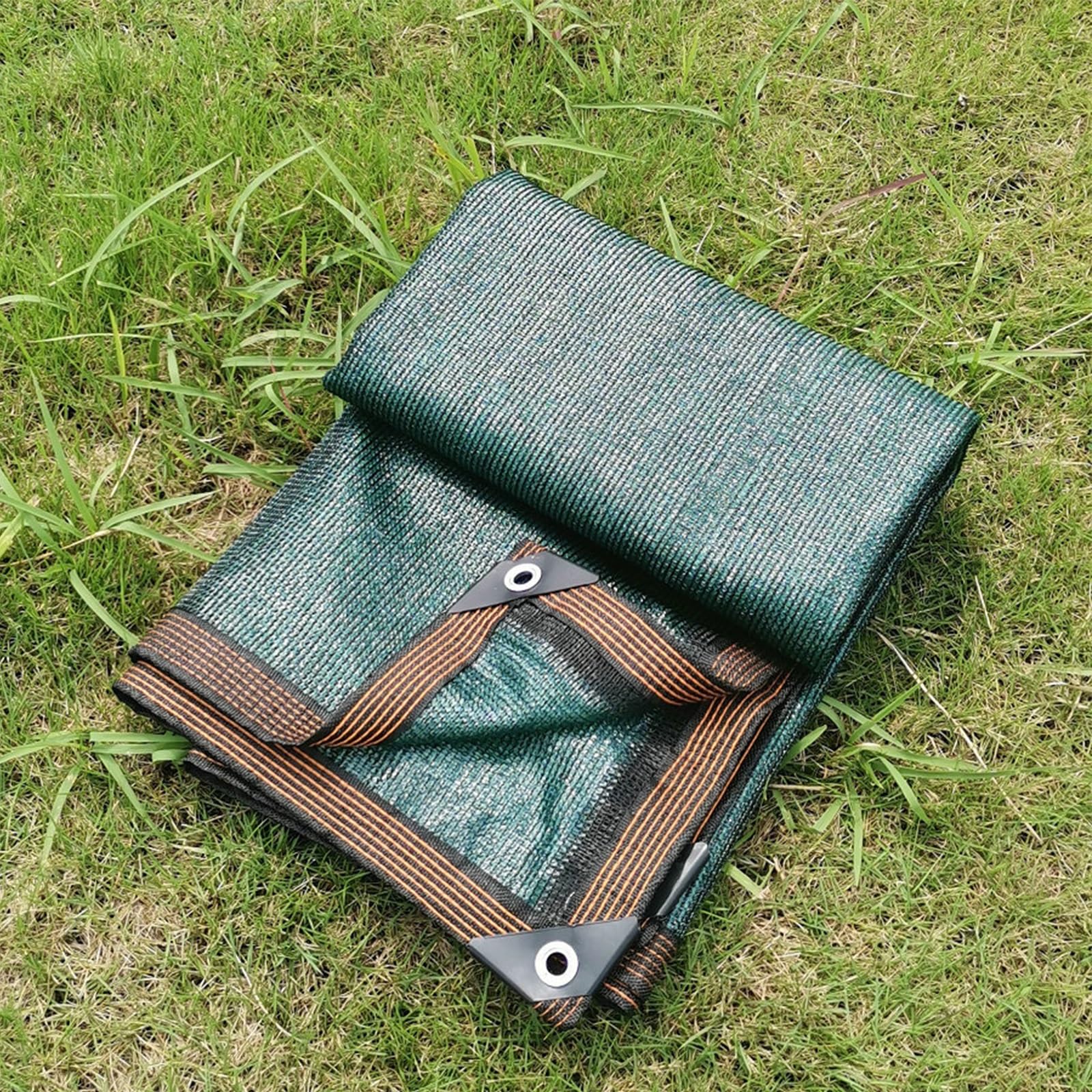 Generic Privacy Screen Shade Cloth Green Shade Cover 90% Shading Sun Shade Net 3.3X6.6FT 3.3X32.8FT 13X13FT 16.4X39.4FT 26X26FT for Plants Greenhouse Outdoor Pergola Lawn (Size : 3.3x6.6ft)