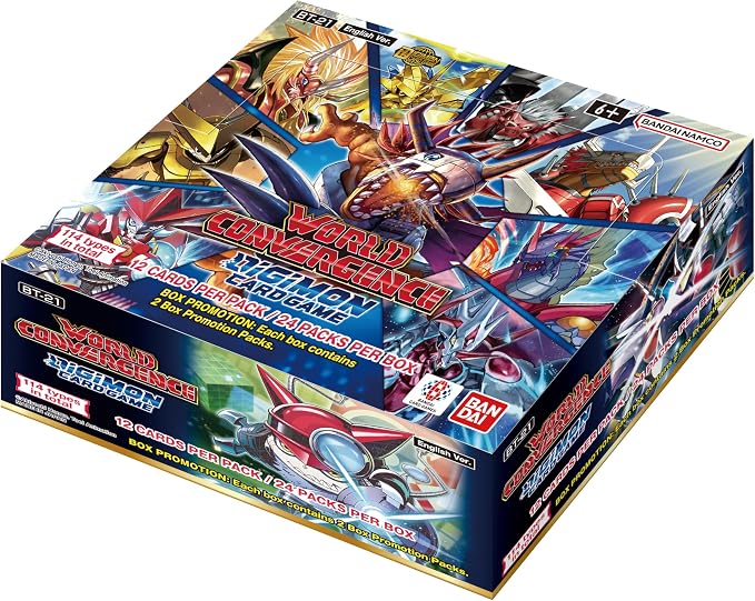 Digimon: World Convergence Booster Display 24 Packs miniatura 2