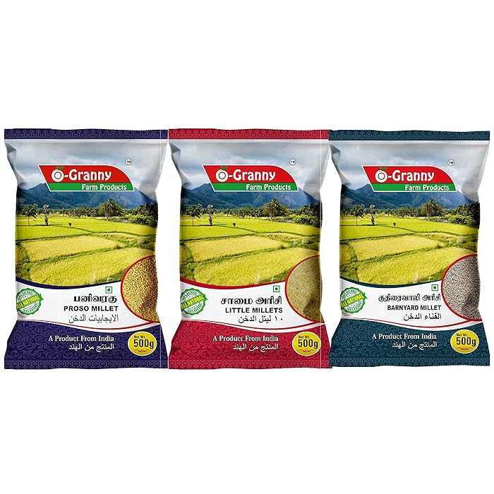 Buy Ogranny Farm Products Mixed Millets Natural & Organic Grains