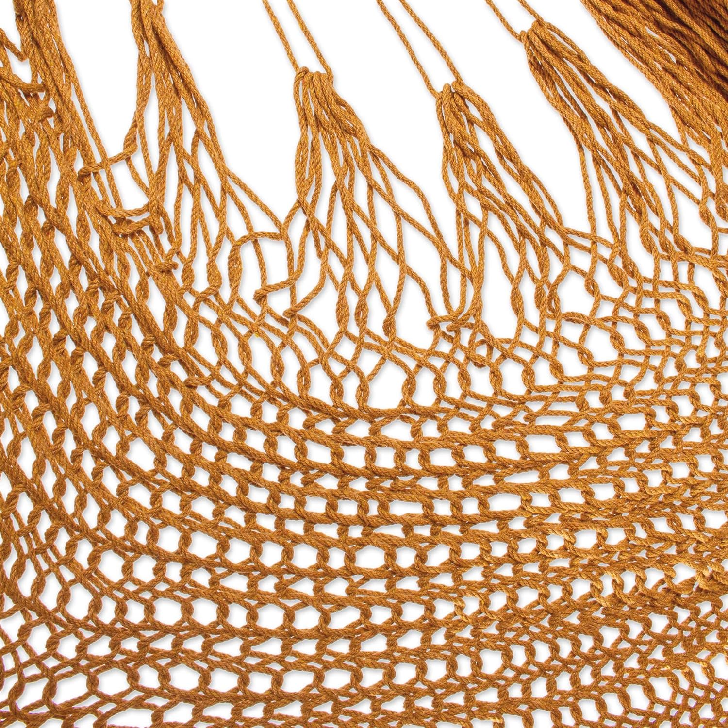 Novica Handmade Ocean Seat in Warm Honey Cotton Hammock Swing (Single)