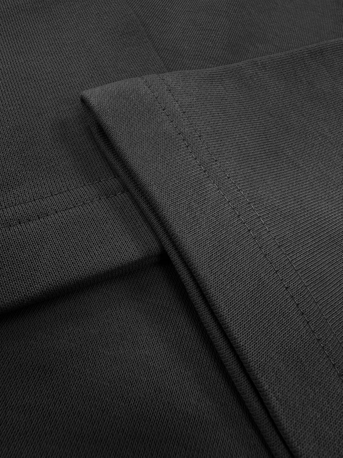 D R DETROIT REBELS Oversized Streetwear Short Sleeve Hoodie Loose Fit Pullover for Men & Women