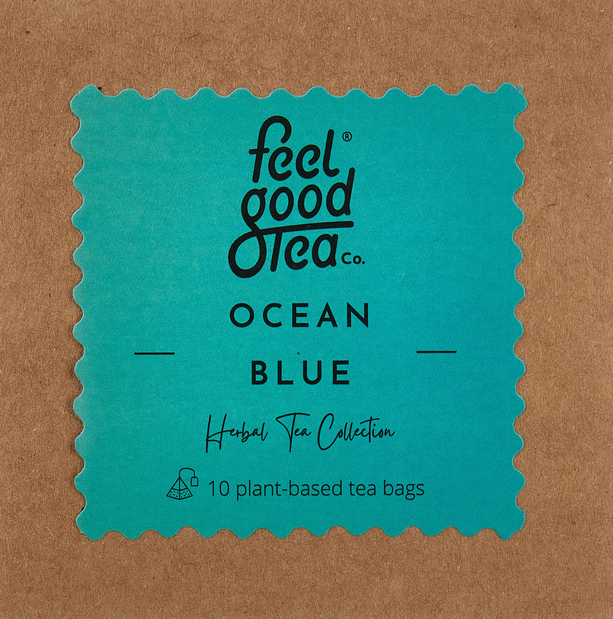 Feel Good Tea Ocean Blue 10 Tea Bags, 2 g