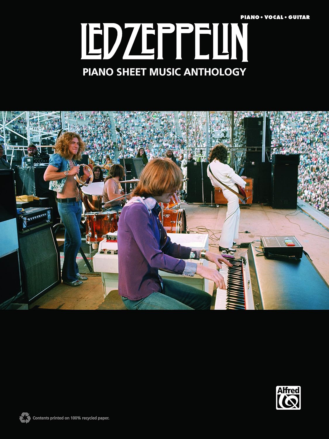 Led Zeppelin: Piano Sheet Music Anthology: Piano/Vocal/Guitar Sheet ...
