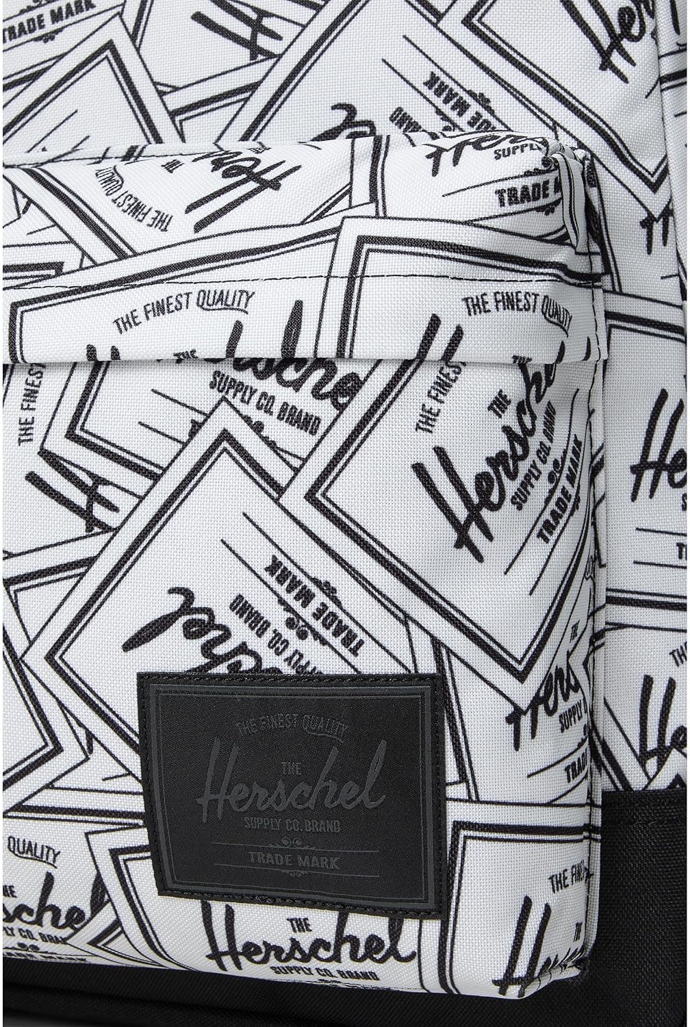 Herschel Supply Co. Unisex Classic Backpack Sticker Up White, XL - 30L image 4