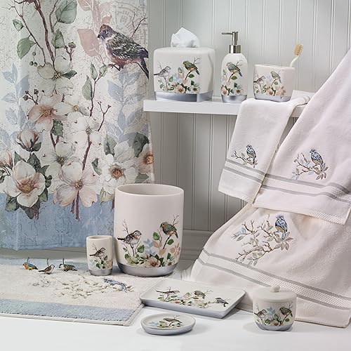Miniatura 2 de Avanti Linens - Toalla de baño, 100% algodón (colección Love Nest, marfil), blanco roto