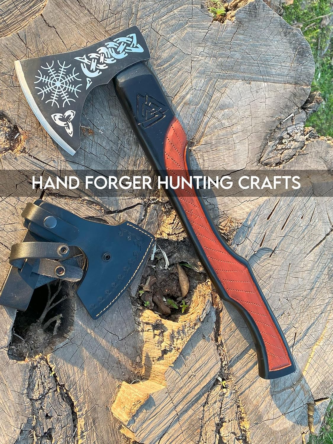 Viking Axe of Ragnar Lothbrok - Historical Replica by Hand Forger Hunting Crafts