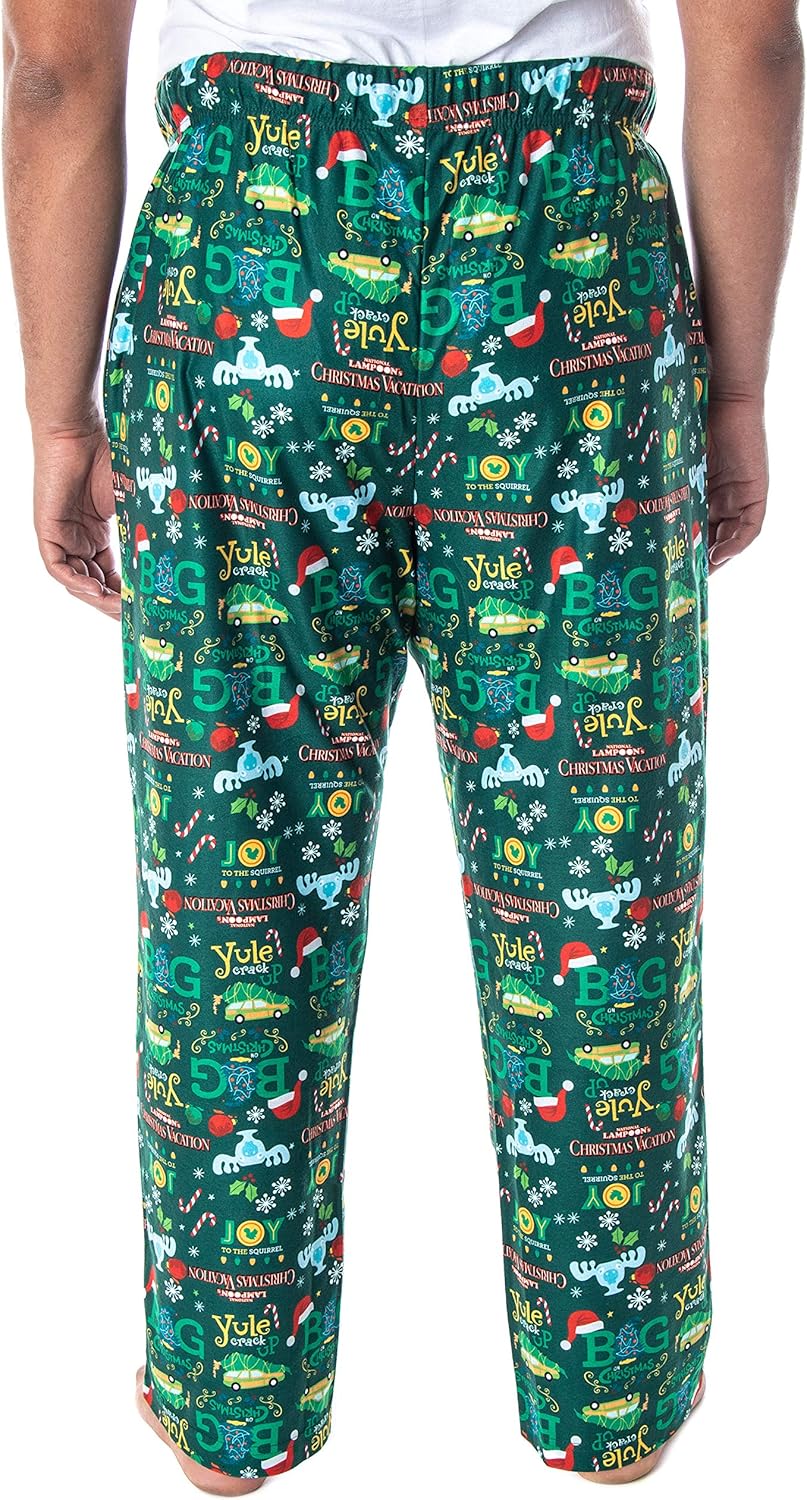 National Lampoon's Christmas Vacation Men's Allover Print Lounge Sleep Pajama Pants - Image 4