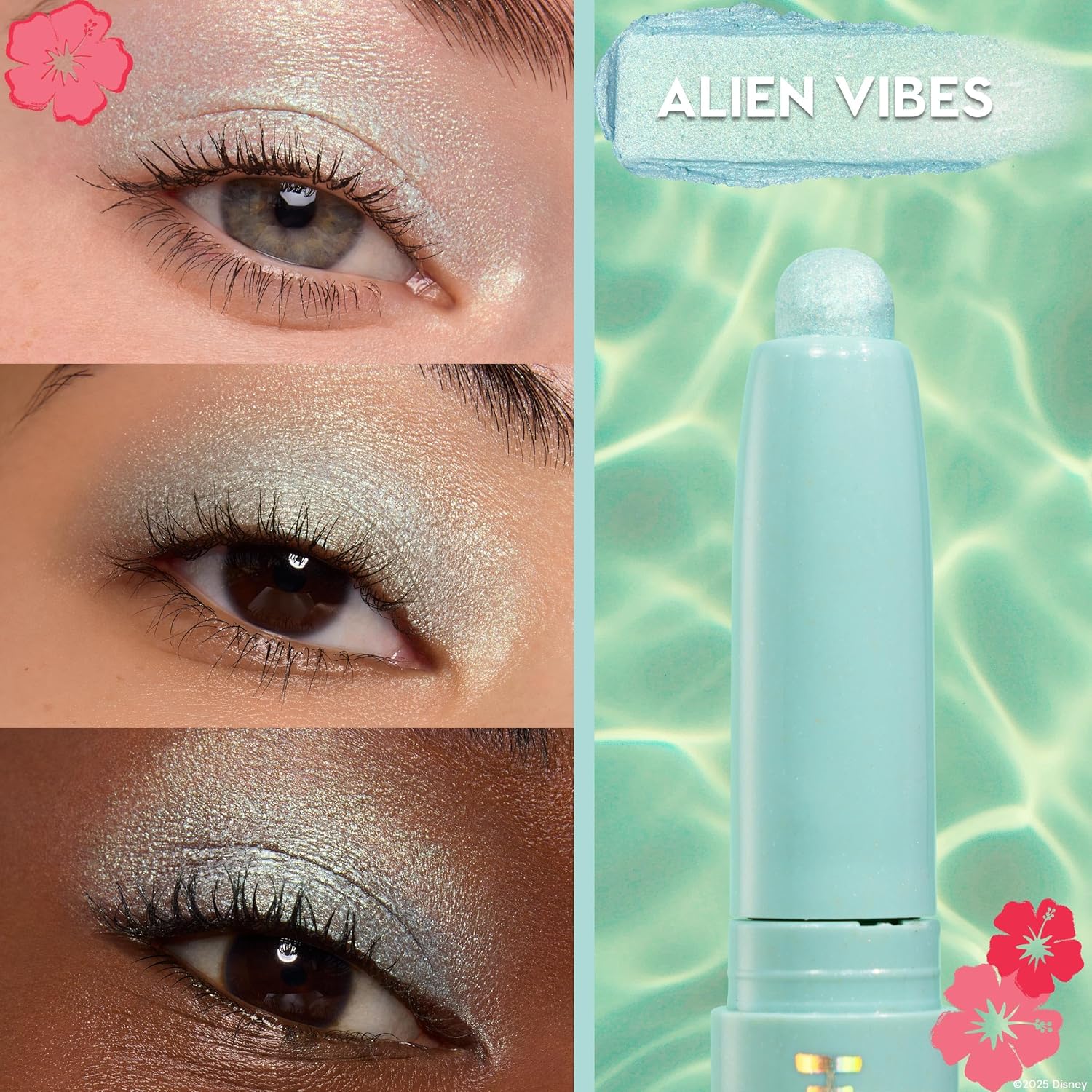 ColourPop x Stitch Cute and Feisty Shadow Stix Makeup Kit - Limited Edition Duochrome Eyeshadow Makeup Set - Vegan & Cruelty-Free Cream Eyeshadow Sticks with High-Pigment & Metallic Finishes (2 Count) - Image 4