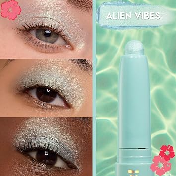 ColourPop x Stitch Cute and Feisty Shadow Stix Makeup Kit - Limited Edition Duochrome Eyeshadow Makeup Set - Vegan & Cruelty-Free Cream Eyeshadow Sticks with High-Pigment & Metallic Finishes (2 Count)