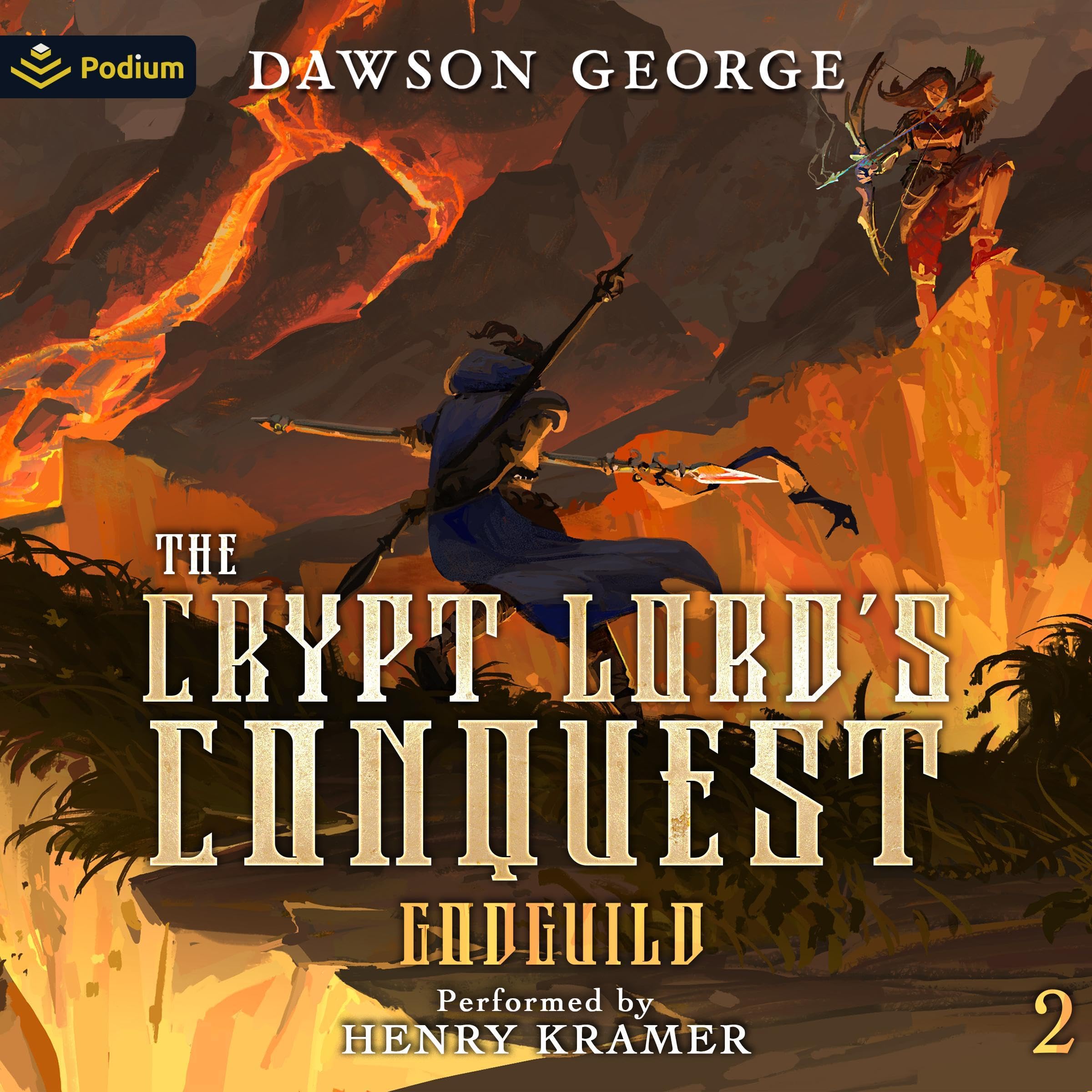 Cover art for The Crypt Lord's Conquest