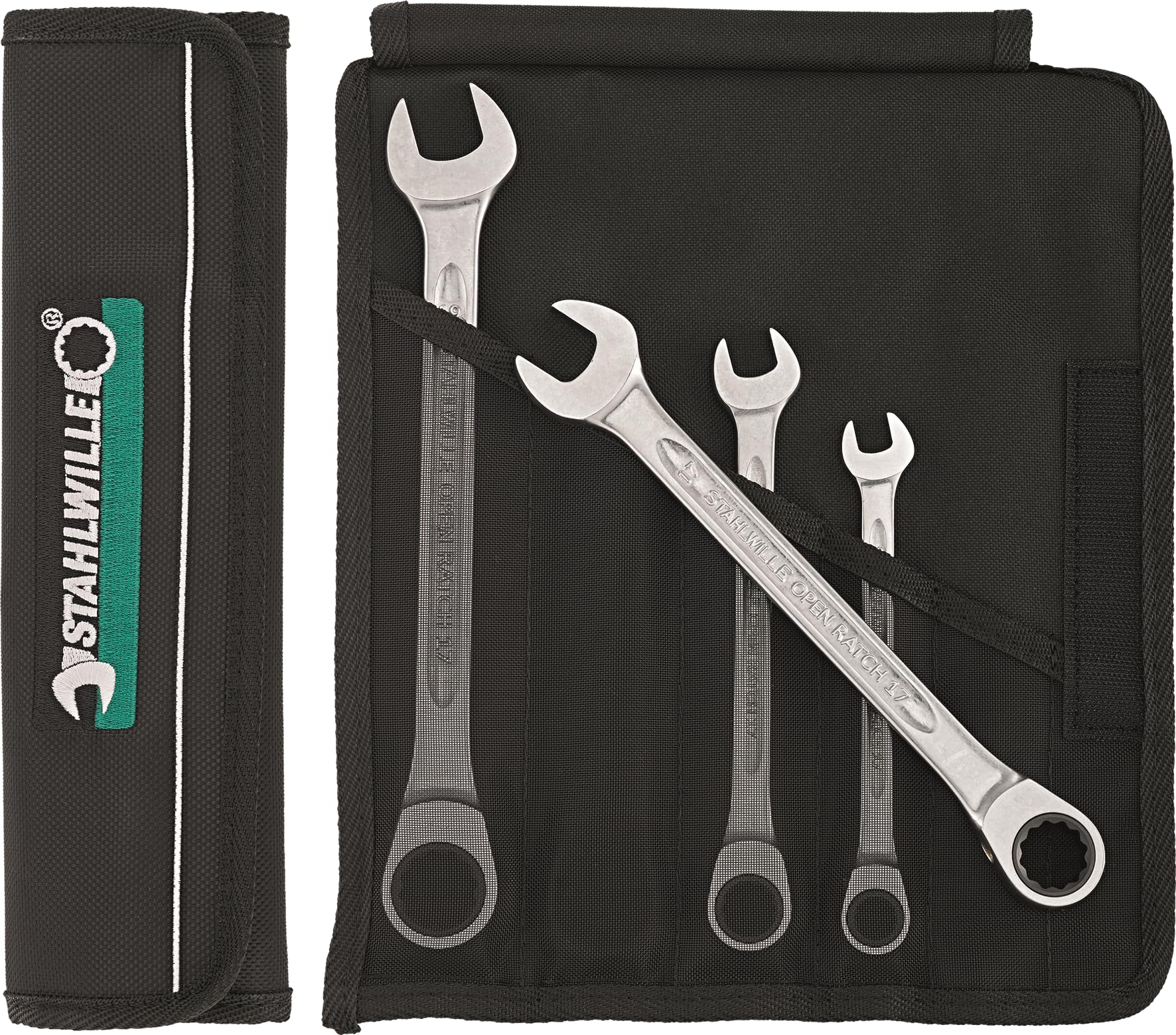 Stahlwille 96401704 17F/4 Ring-Maulschlüssel-Satz 4teilig