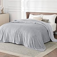 Vista 277 de Bedsure - Manta de vellón, tamaño queen, suave, ligera, afelpada, mullida, acogedora, de microfibra de lujo, color rosa, 90 x 90 pulgadas