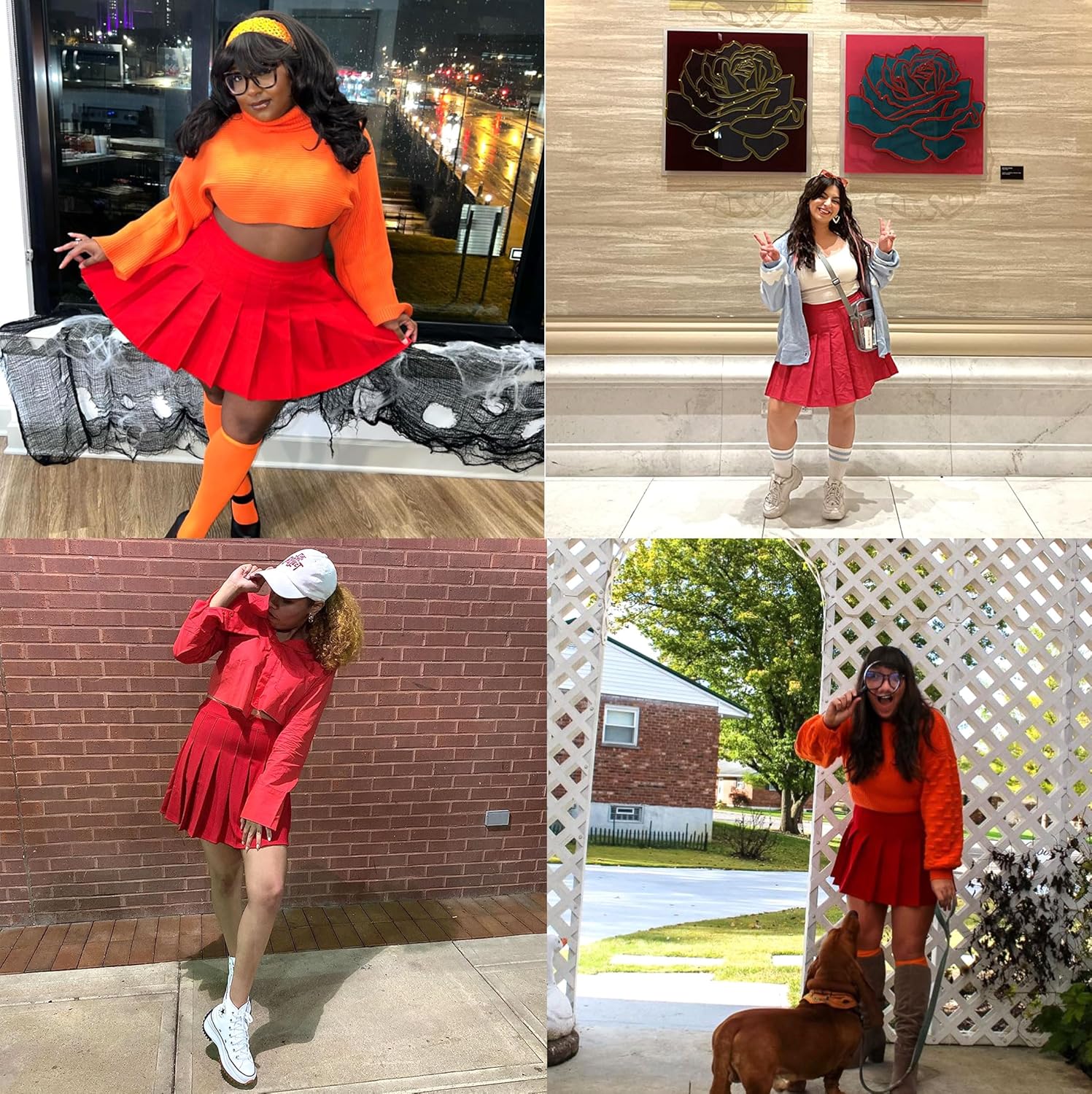 Dressever Women's Pleated Skirts Mini Skater Basic Skirt High Waist Tennis Skirt School Uniform Cheerleader Skirts