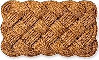 Theodore Magnus Hand-Woven Coir Welcome Door Mat - Durable 17x30 Inch Doormat for Entryway, Outdoor/Indoor Use