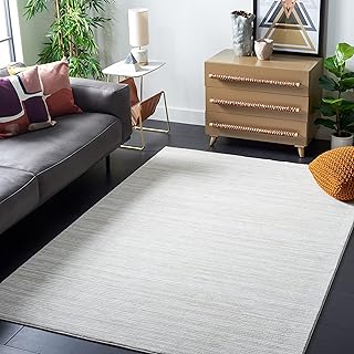 SAFAVIEH Vision Collection Area Rug - 6' x 9', Ivory, Modern Ombre Tonal Chic Design, Non-Shedding & Easy Care, Ideal for ...
