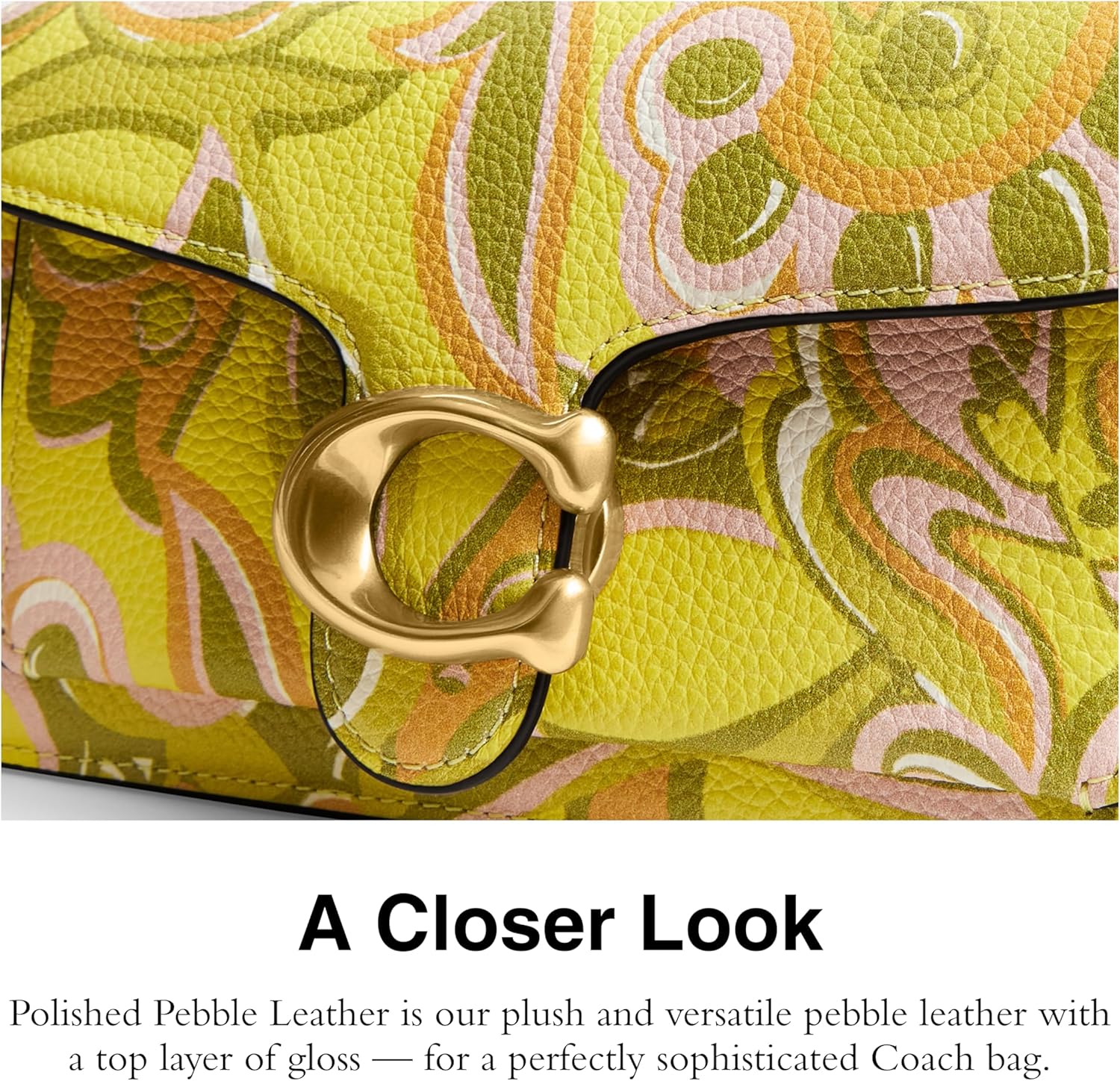 COACH Tabby Shoulder Bag 20 in Paisley - Image 5