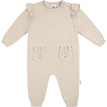Gerber Baby Girls Sweater Knit Romper Jumpsuit