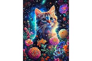 Cat Tiger Diamond Painting: Transform Your Space with Shimmering Crystals
