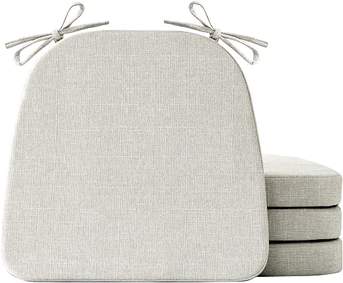 IASEAHK Chair Cushions for Dining Chairs Set of 4, Non