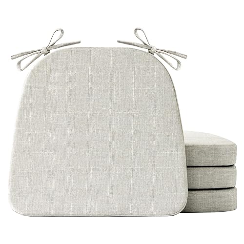 IASEAHK Chair Cushions for Dining Chairs Set of 4, Non