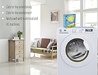 Vista 5 de Country Save Detergente para ropa en polvo natural HE - Detergente natural en polvo transparente y libre de productos químicos - Detergente