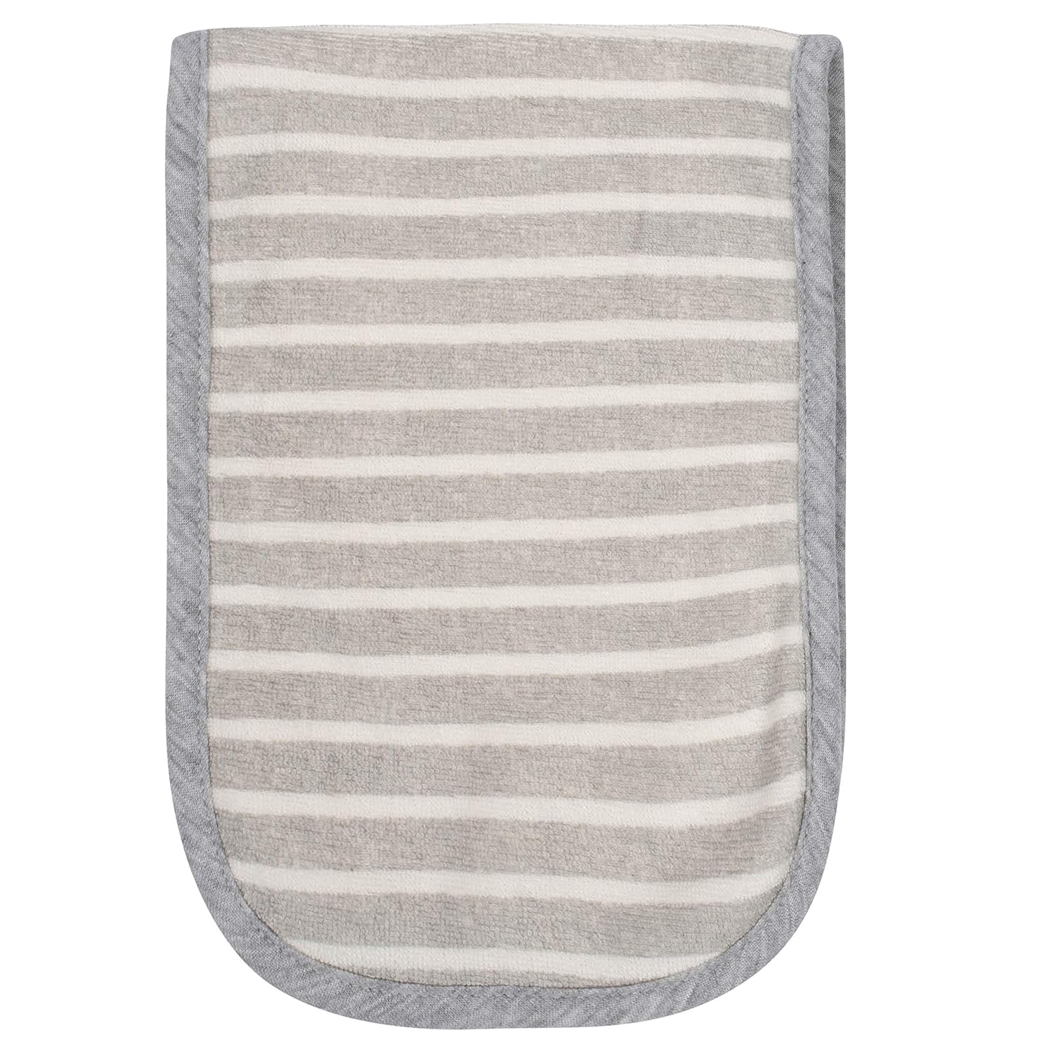 Grow by Gerber Baby Boys Terry Burp Cloths, Black/White/Grey/Blue, One Size , (Pack of 4) : Everything Else