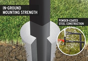Silverback SB54IG 54 Height Adjustable In-Ground Basketball Hoop