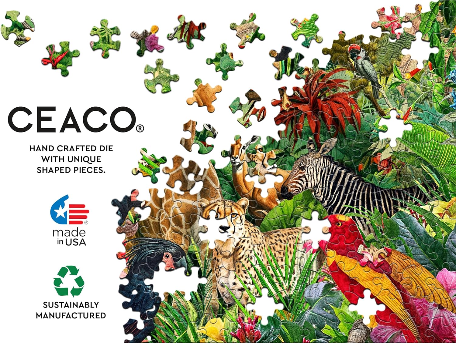Ceaco - Wild Ones - 500 Piece Jigsaw Puzzle