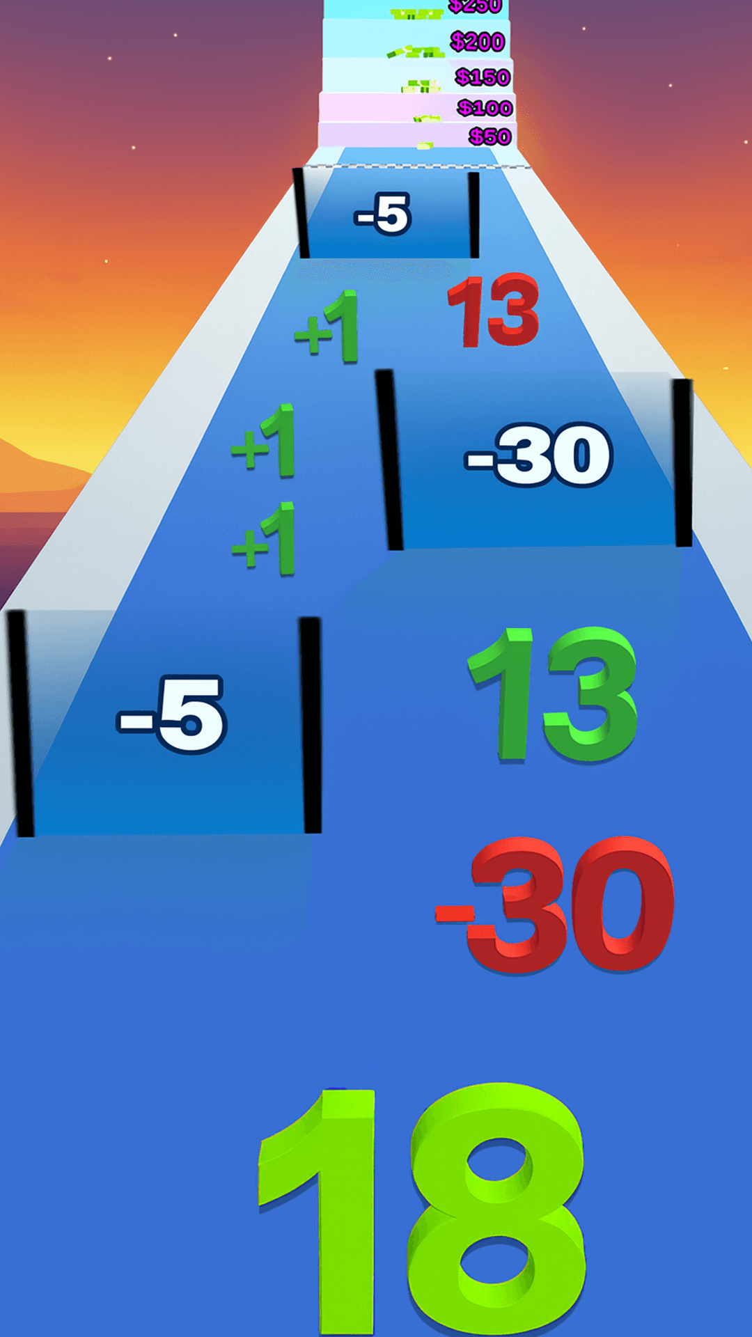 Number Run and Merge Master Digit Stack Rush: Digit Running Merge ...