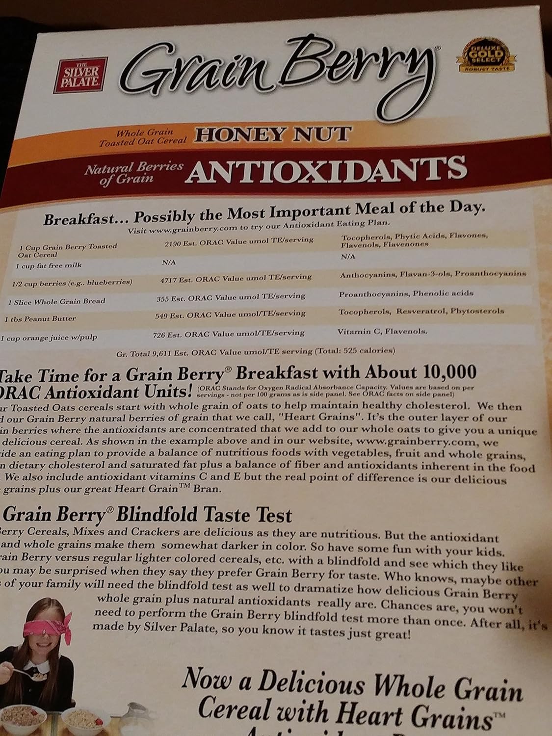 Cereal,Honey Nut Oats