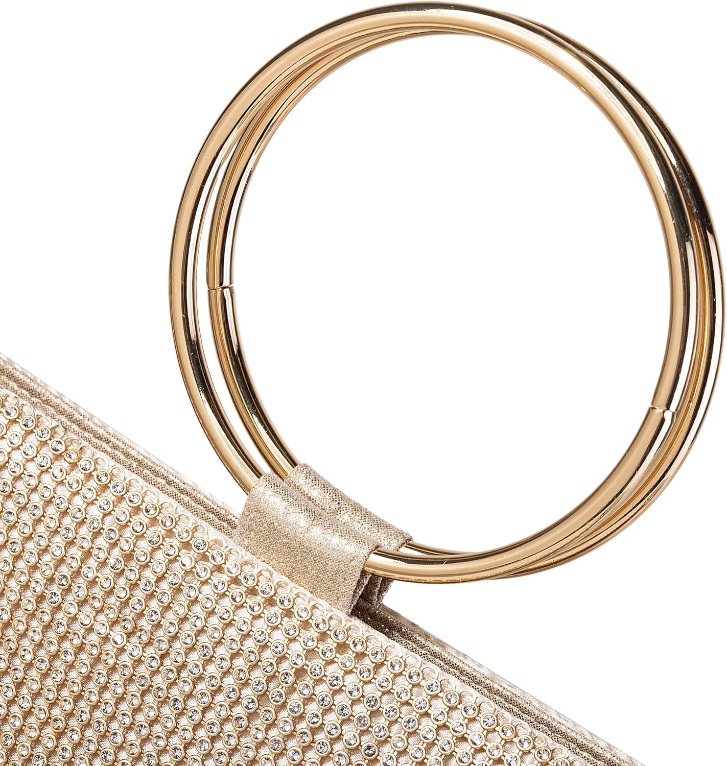 Evening Bags Clutch Purses Crossbody Bag for Women Sparkling Party Cocktail Prom Handbag Formal Dressy Wedding Bag Gold - Image 6