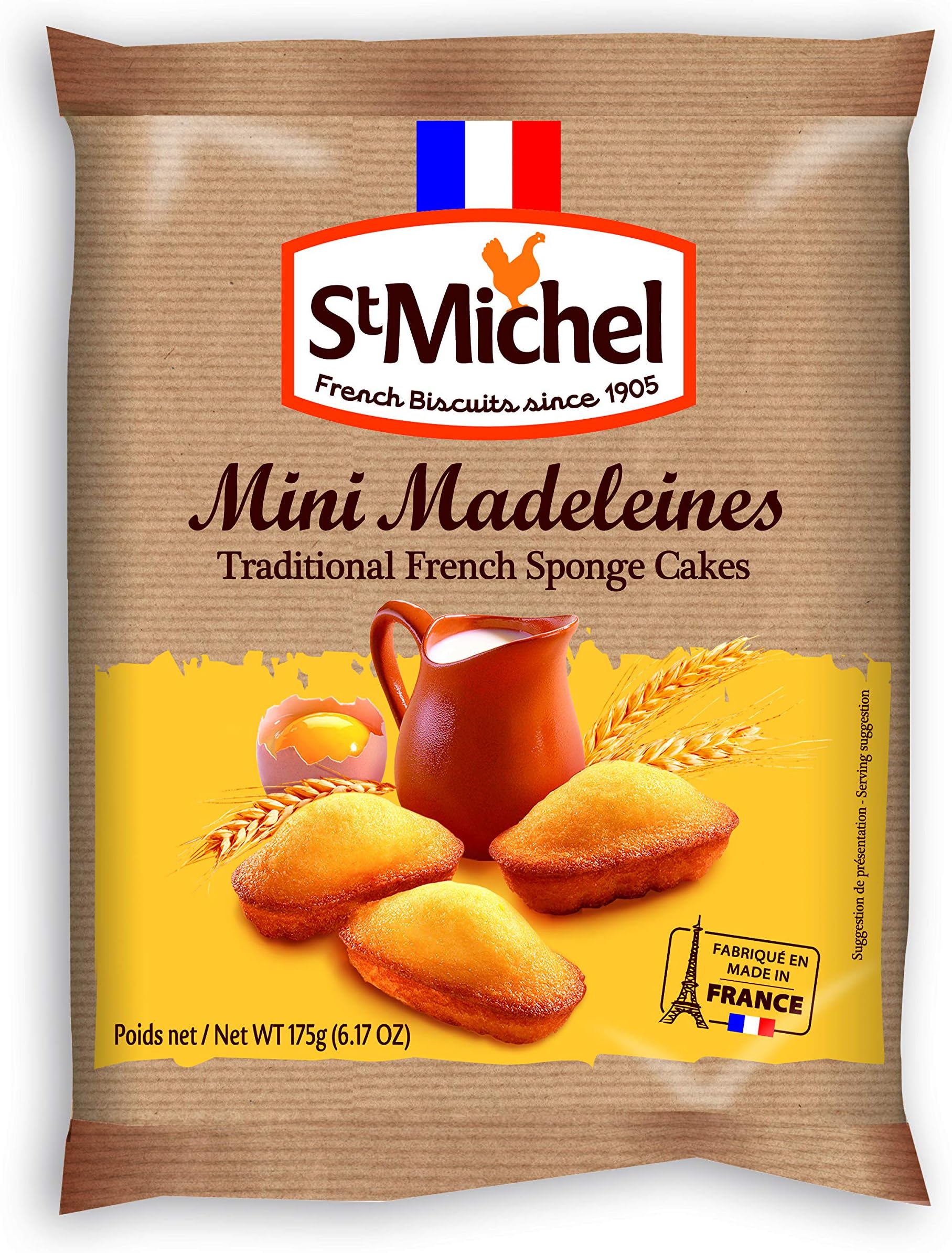 St Michel Mini Madeleine, Traditional, 6.17 Ounce