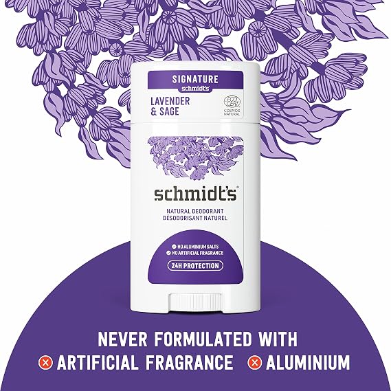 Schmidt's Aluminum Free Natural Deodorant for Women and Men & Aluminum Free Natural Deodorant for Women and Men