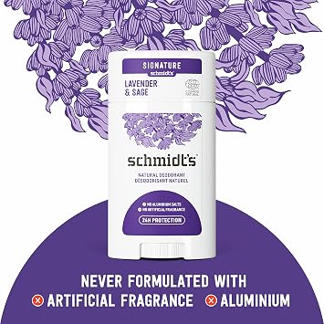 Schmidt's Aluminum Free Natural Deodorant for Women and Men & Aluminum Free Natural Deodorant for Women and Men