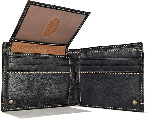Miniatura 3 de Carhartt carteras billetera y pasaporte para hombre duradera billetera plegable disponible en cuero y lona