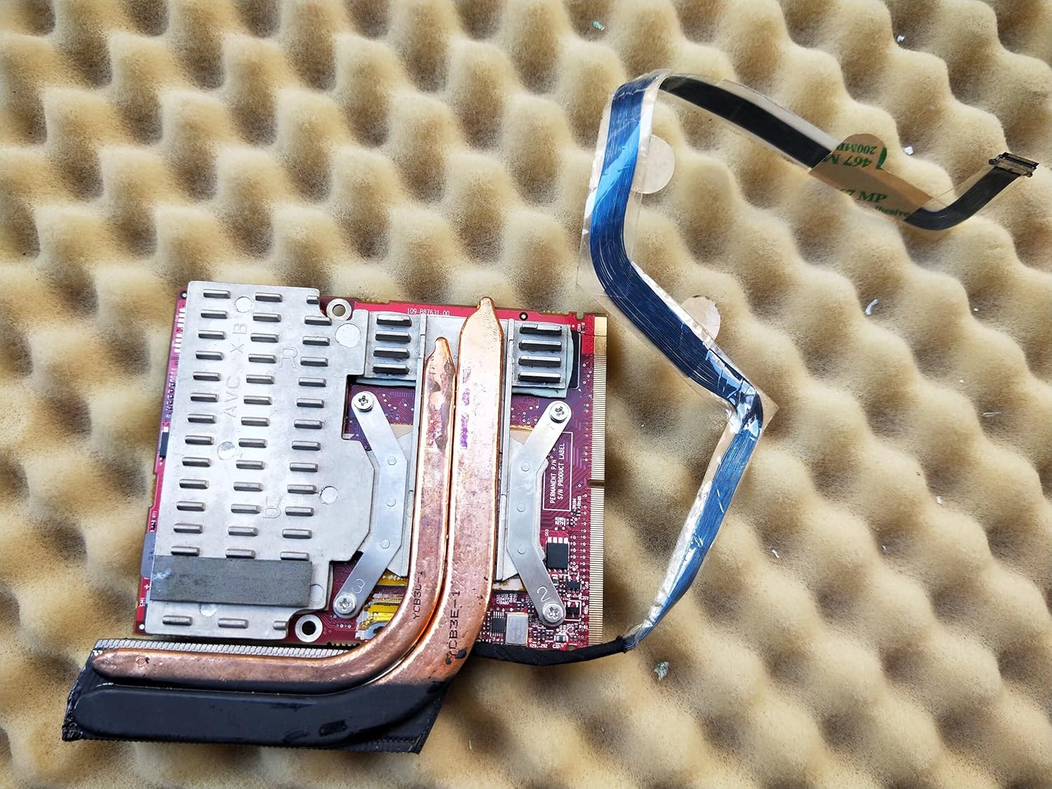 New video card For Dell Alien-ware M17x R2 HD 4870 4870M grahics Card with heatsink 2TKKD 2YVP1 02YVP1 CN-02YVP1