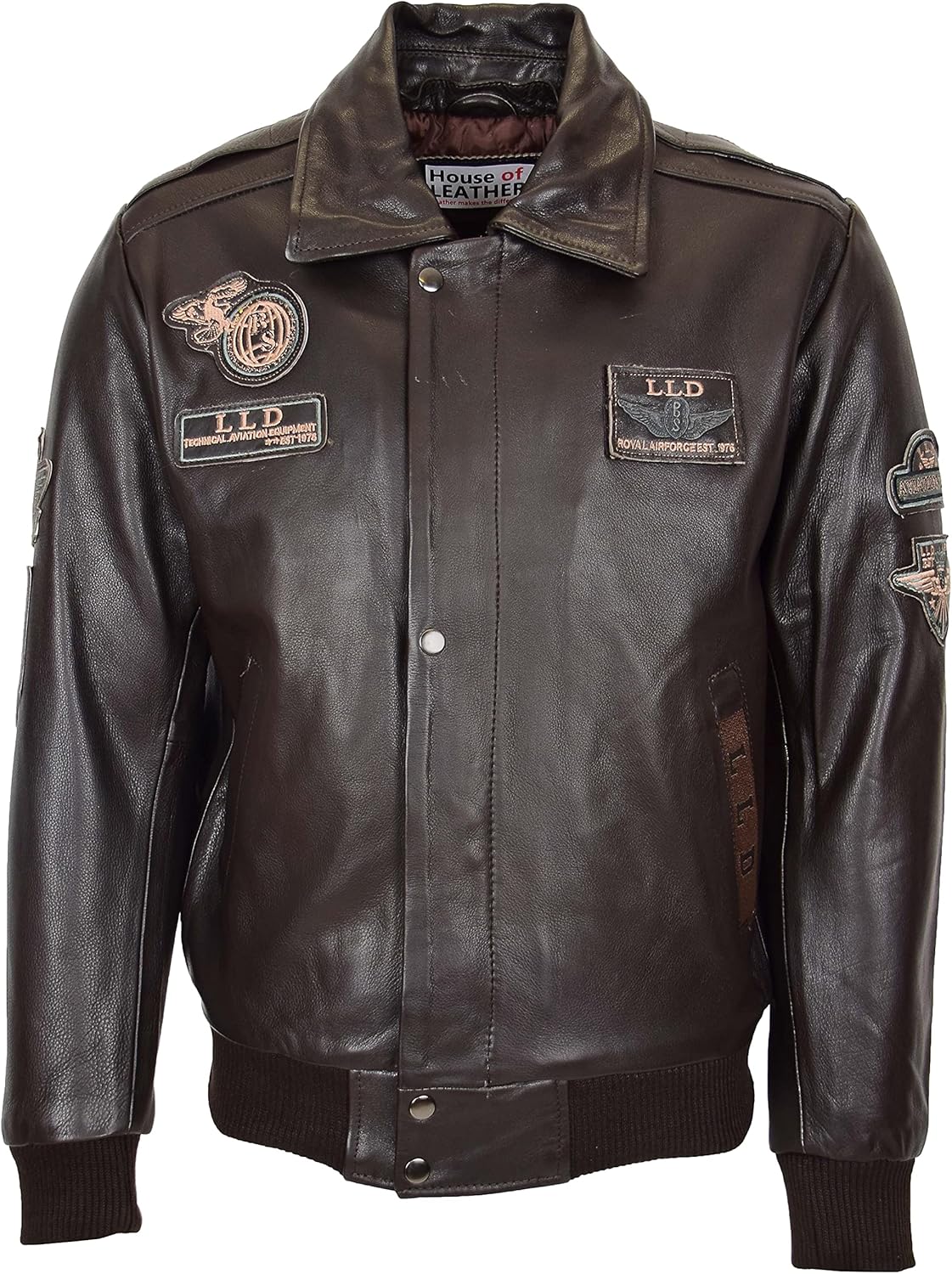 Chaqueta De Hombre Ma1 Pilot, Desmontable, Cuello De Pie [u] | Parcelamento Sem Juros
