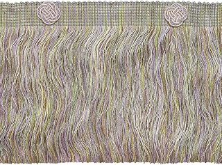 5 yard valor pack de lila oro barroco Coll pestañas flecos W/Mangos de roseta estilo # 6elfr color: invierno Lila – 8426 (15 ft/4,5 metros)
