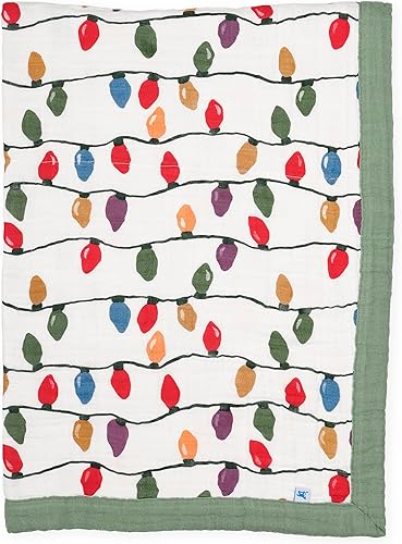 Vista 74 de Little Unicorn - Colcha para recién nacido, tela de muselina ultrasuave de varias capas, regalo para recién nacidos y para usar en cualquier lugar