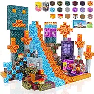 LionFuny150PCS Magnetic Blocks, Magnetic Building Blocks, Magnet Blocks for Kids Age 3-5 4-8 8-12, STEM Sensory Educational Magnet Stacking Toys Boys Girls Gifts