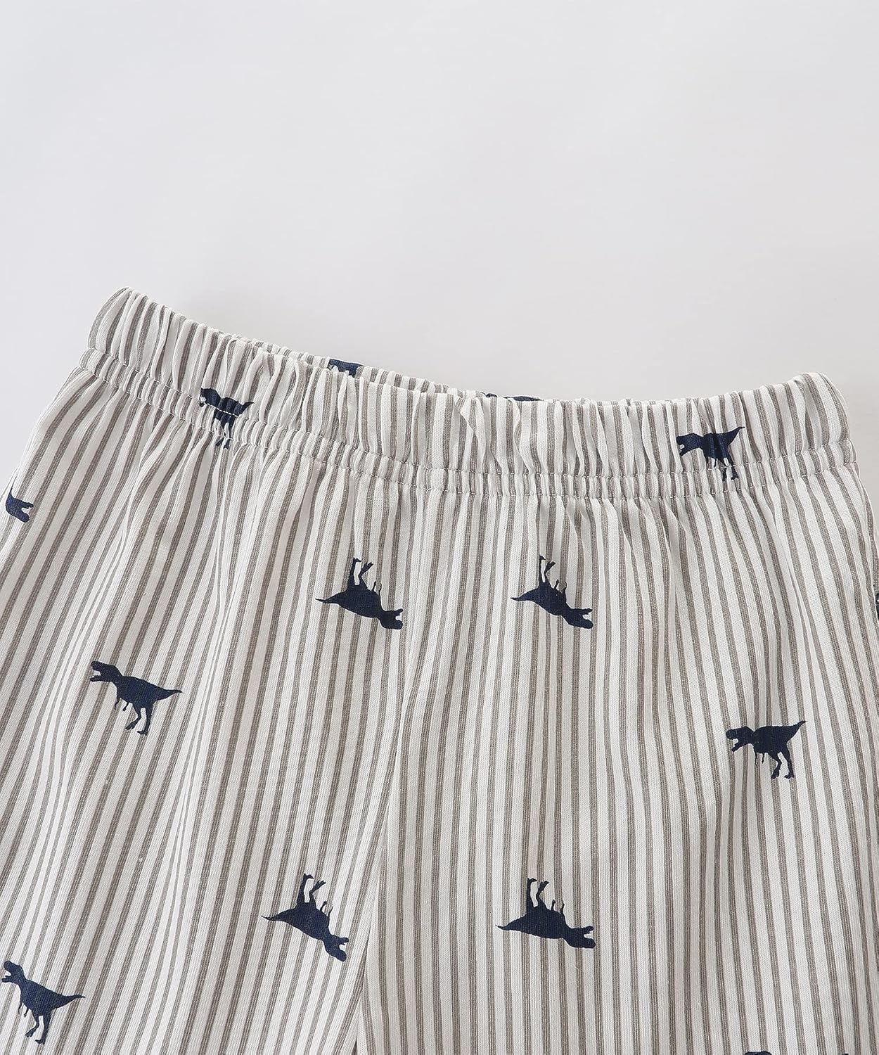 Toddler Boy Cotton Summer Short Sleeve T-Shirt and Short Set - Image 4