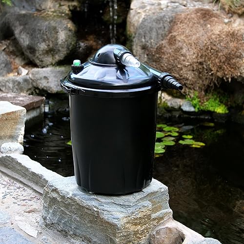 Miniatura 2 de Alpine Corporation Filtro de presión Bio-Pure de 21" de alto para estanques, 2,000 galones