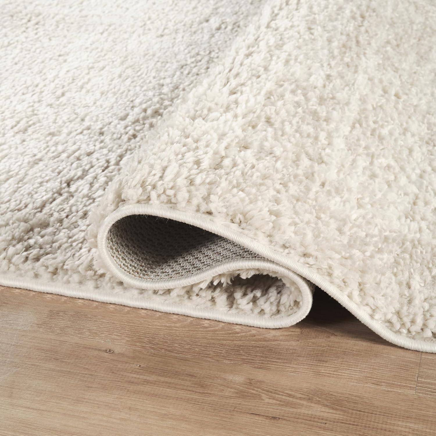 Abani Lisbon Collection Beige Area Rug, 4' x 6' – Geometric Design, Non-Shedding, Easy to Clean, Durable for Living Rooms, Bedrooms & Offices, Pet & Kid Friendly