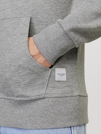 JACK & JONES Zip Hoodie Plain Zip Hoodie