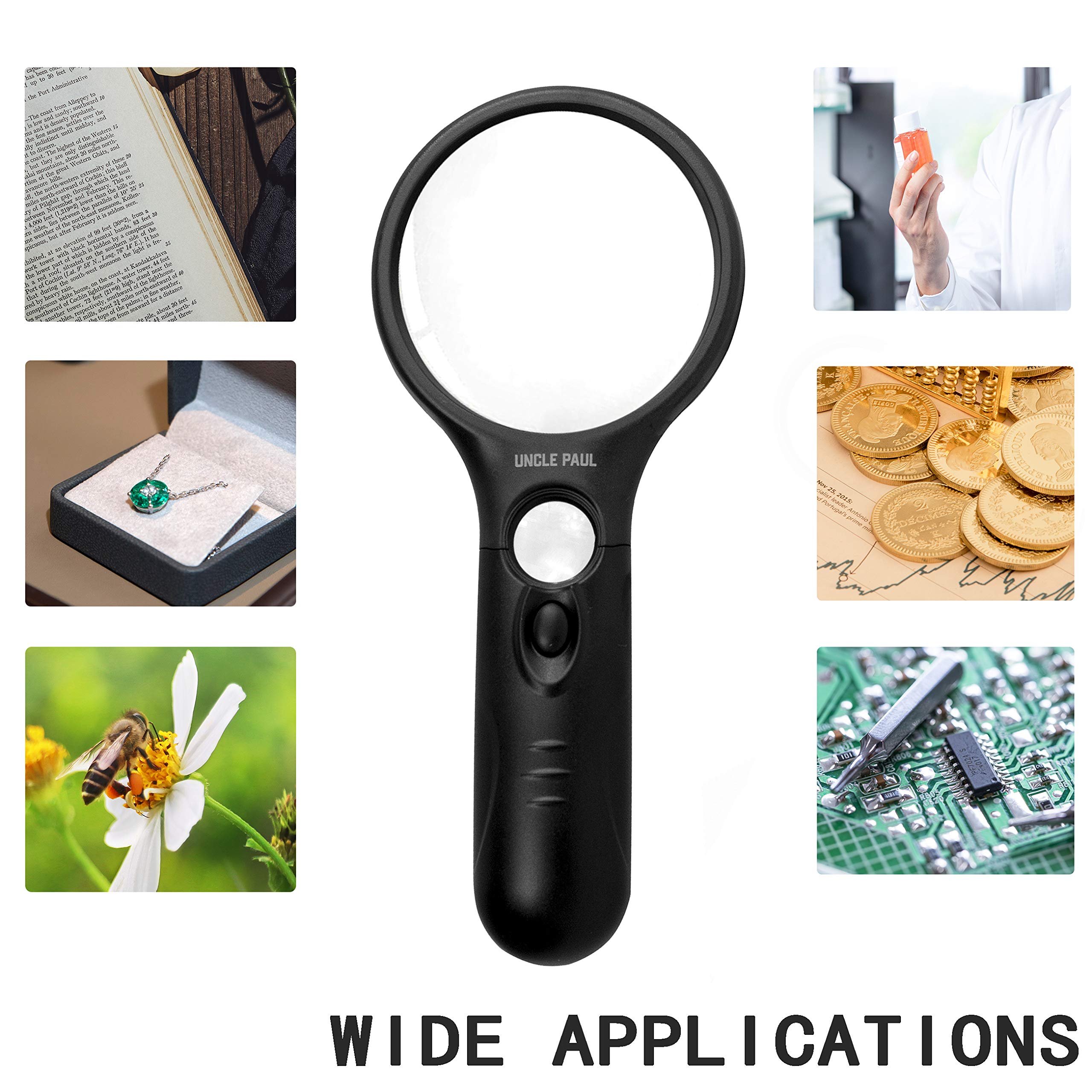 拡大鏡 クリーニングクロス付き