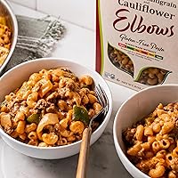 Vista 5 de AHORA, Living NOW, NOW Alimentos naturales, codos orgánicos multigrano y coliflor, pasta sin gluten, hecha sin lácteos, trigo, soja, nueces, maíz