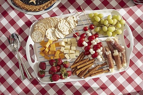 Miniatura 5 de Lenox 895239 Blue Bay Melamine Handled Platter, material ligero de la melamina